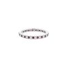 Fede nuziale Tiffany & Co Legacy in platino,  diamanti e rubini - 00pp thumbnail