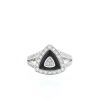 Mauboussin ring in white gold,  diamonds and onyx - 360 thumbnail