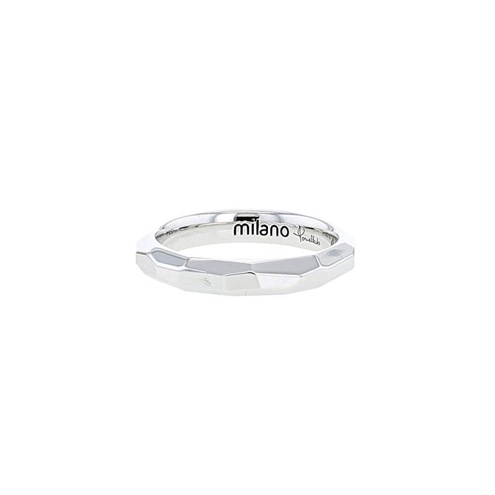 Pomellato Milano ring in white gold - 00pp