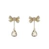 Pomellato Forever pendants earrings in yellow gold,  smoked quartz and diamonds - 00pp thumbnail