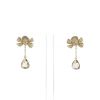 Pomellato Forever pendants earrings in yellow gold,  smoked quartz and diamonds - 360 thumbnail