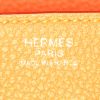 Sac à main Hermes Birkin 30 cm en cuir taurillon clémence orange Feu - Detail D3 thumbnail