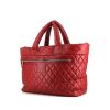 Chanel Coco Cocoon handbag in burgundy quilted leather - 00pp thumbnail