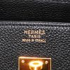 Bolso de mano Hermes Birkin 35 cm en cuero taurillon clémence negro - Detail D3 thumbnail