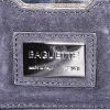 Borsa Fendi Baguette in tela con perle ricamate e pelle marrone - Detail D3 thumbnail