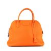 Hermes Bolide handbag in orange leather taurillon clémence - 360 thumbnail