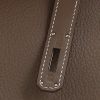 Hermès  Birkin 35 cm handbag  in etoupe leather taurillon clémence - Detail D4 thumbnail
