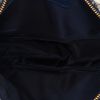 Bolso de mano Dior Saddle en lona Monogram Oblique negra y cuero negro - Detail D2 thumbnail