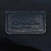 Bolso de mano Dior Saddle en lona Monogram Oblique negra y cuero negro - Detail D3 thumbnail
