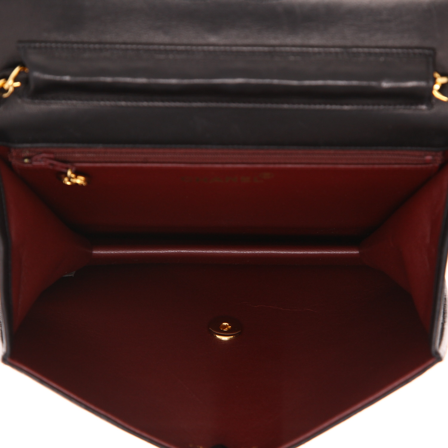 Borsa Chanel in pelle trapuntata nera - Detail D3