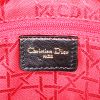 Sac à main Dior Lady Dior en cuir cannage noir - Detail D3 thumbnail
