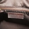 Yves Saint Laurent Muse handbag in gold leather and brown leather - Detail D4 thumbnail