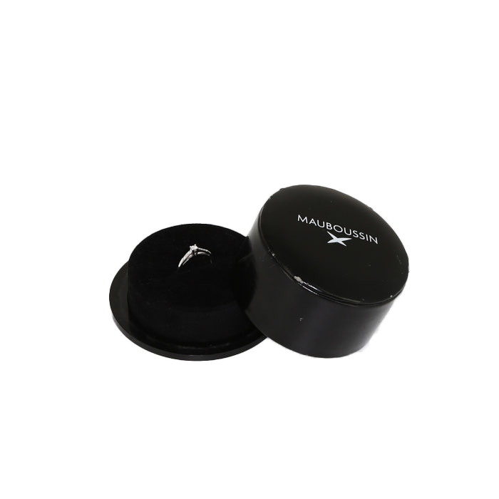 Mauboussin Tu es le sel de ma vie #1 solitaire ring in white gold and diamonds (0,10 carat) - Detail D2