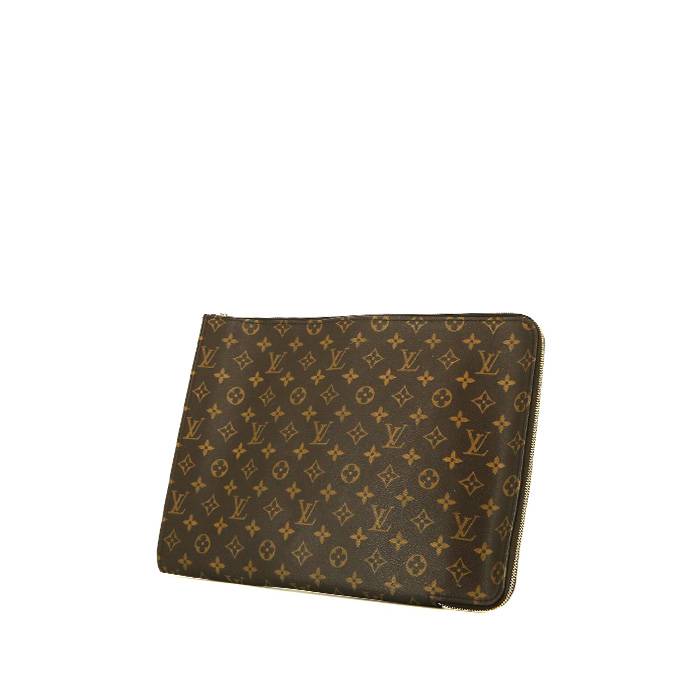Pochette Louis Vuitton en toile monogram marron - 00pp