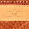 Louis Vuitton shopping bag in ebene damier canvas and natural leather - Detail D3 thumbnail