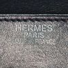 Hermes Birkin 40 cm handbag in blue box leather - Detail D3 thumbnail
