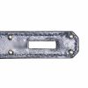Borsa Hermes Birkin 40 cm in pelle box blu - Detail D4 thumbnail