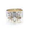 Hermès Collier de chien cuff bracelet in silver - 360 thumbnail