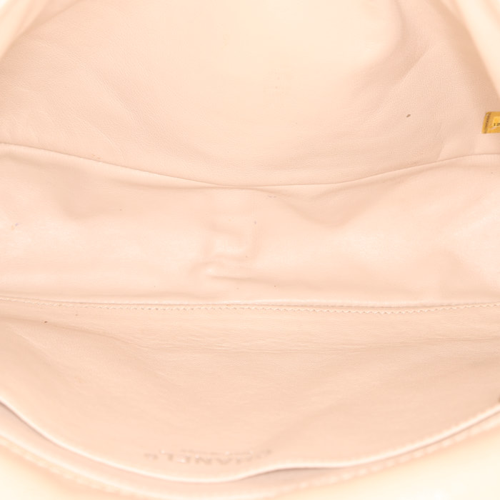Borsa Chanel Timeless in pelle trapuntata beige - Detail D3