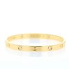 Cartier Love 4 diamants bracelet in yellow gold and diamonds, size 19 - 360 thumbnail