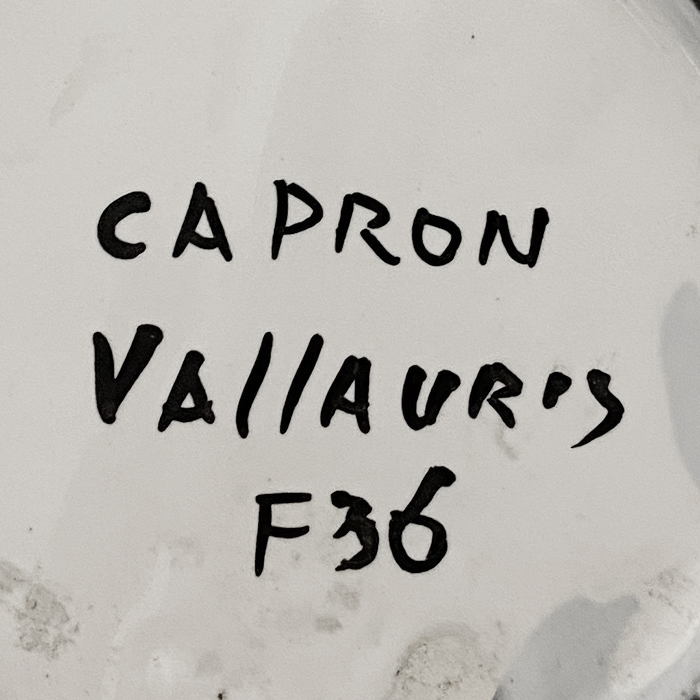 Roger Capron, "F36" vase, in enamelled ceramic, signed and titled, from the 1950's - Detail D4