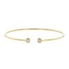 Dinh Van Le Cube Diamant small model bracelet in yellow gold and diamonds - 00pp thumbnail