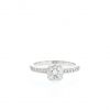 Fred Delphine solitaire ring in platinium and diamonds (0,70 carat) - 360 thumbnail