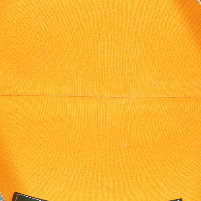 Goyard Sénat medium model pouch in green Goyard canvas and green leather - Detail D2