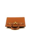 Hermes Birkin 30 cm handbag in gold epsom leather - 360 Front thumbnail