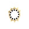 Cartier Clash De Cartier ring in yellow gold and onyx - 00pp thumbnail