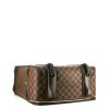 Louis Vuitton  Pegase soft suitcase  in ebene damier canvas  and brown leather - Detail D4 thumbnail