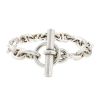 Bracelet Hermes Chaine d'Ancre moyen modèle en argent - 00pp thumbnail