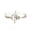 Bracelet Hermes Chaine d'Ancre moyen modèle en argent - 360 thumbnail