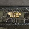 Hermès  Cordeliere handbag  in black crocodile - Detail D3 thumbnail