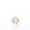Anello Mikimoto in oro giallo,  perle e diamanti - 360 thumbnail