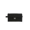Chanel  Pochette ceinture clutch-belt  in black quilted grained leather - 360 thumbnail