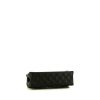Chanel  Pochette ceinture clutch-belt  in black quilted grained leather - Detail D4 thumbnail