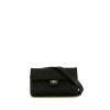 Chanel  Pochette ceinture clutch-belt  in black quilted grained leather - 360 thumbnail