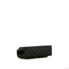 Chanel  Pochette ceinture clutch-belt  in black quilted grained leather - Detail D4 thumbnail