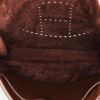 Bolso bandolera Hermes Evelyne modelo pequeño en cuero togo marrón - Detail D2 thumbnail