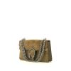 Gucci Dionysus small model bag worn on the shoulder or carried in the hand in beige suede and beige leather - 00pp thumbnail