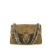 Gucci Dionysus small model bag worn on the shoulder or carried in the hand in beige suede and beige leather - 360 thumbnail