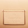 Gucci Dionysus small model bag worn on the shoulder or carried in the hand in beige suede and beige leather - Detail D4 thumbnail