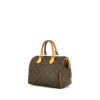 Speedy vegan leather handbag Louis Vuitton Brown in Vegan leather - 31308597