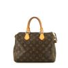 Louis Vuitton Speedy 25 cm handbag in brown monogram canvas and natural leather - 360 thumbnail
