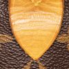 Bolso de mano Louis Vuitton Speedy 25 cm en lona Monogram marrón y cuero natural - Detail D3 thumbnail