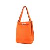 Sac porté épaule Hermès  So Kelly en cuir togo orange - 00pp thumbnail