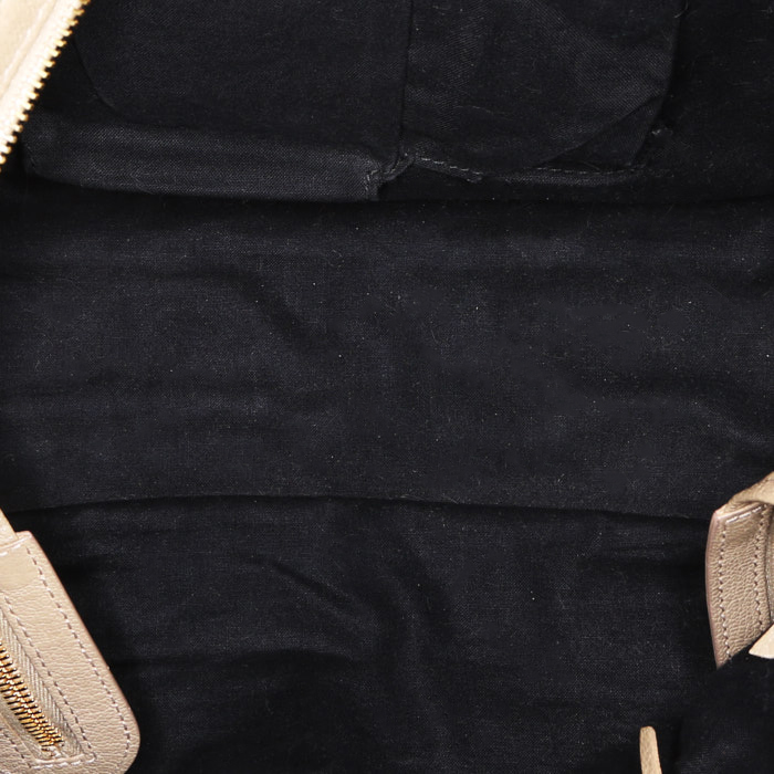 Sac à main Balenciaga Classic City en cuir beige - Detail D3