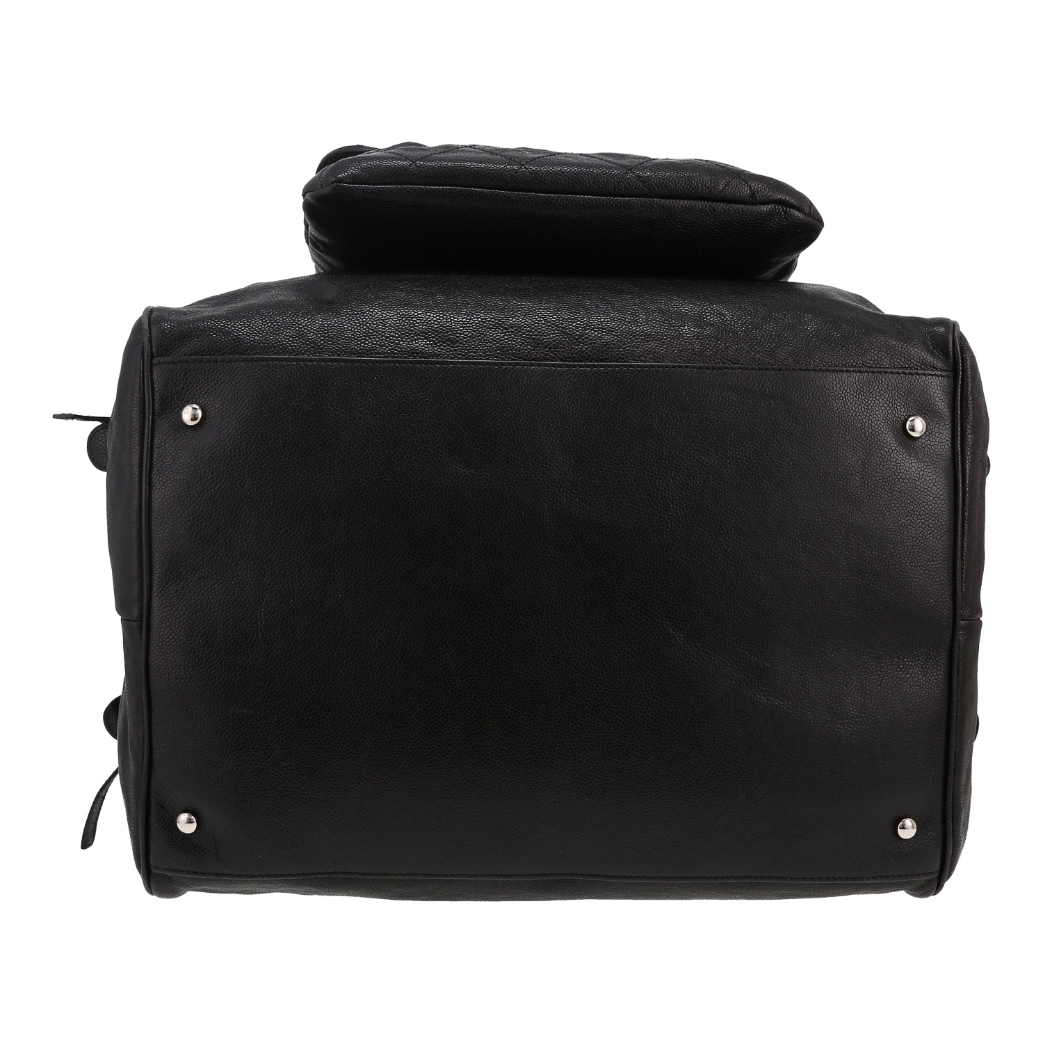 Chanel handbag in black leather - Detail D1