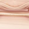 Billetera Dior Cannage en cuero rosa - Detail D2 thumbnail